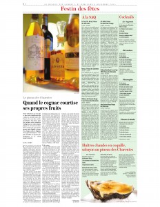Le Devoir.cahier spécial FESTIN DES FÊTES samedi 5 décembre 2015